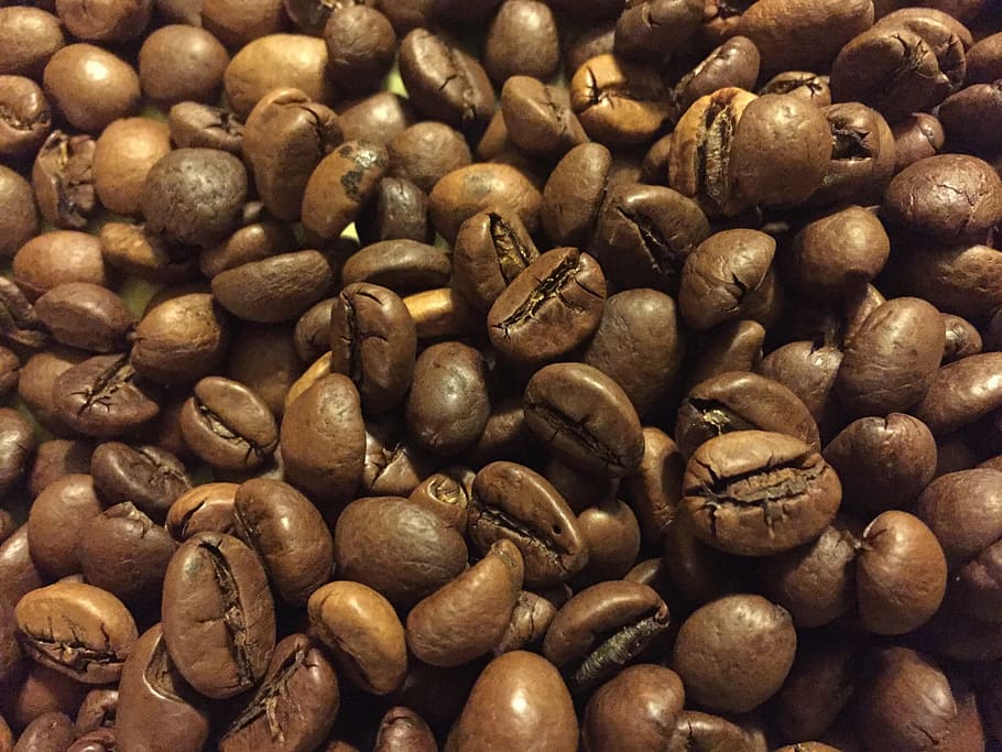 coffee, grain, brown, roasting, bean, roasted, caffeine, backgrounds HD wallpaper