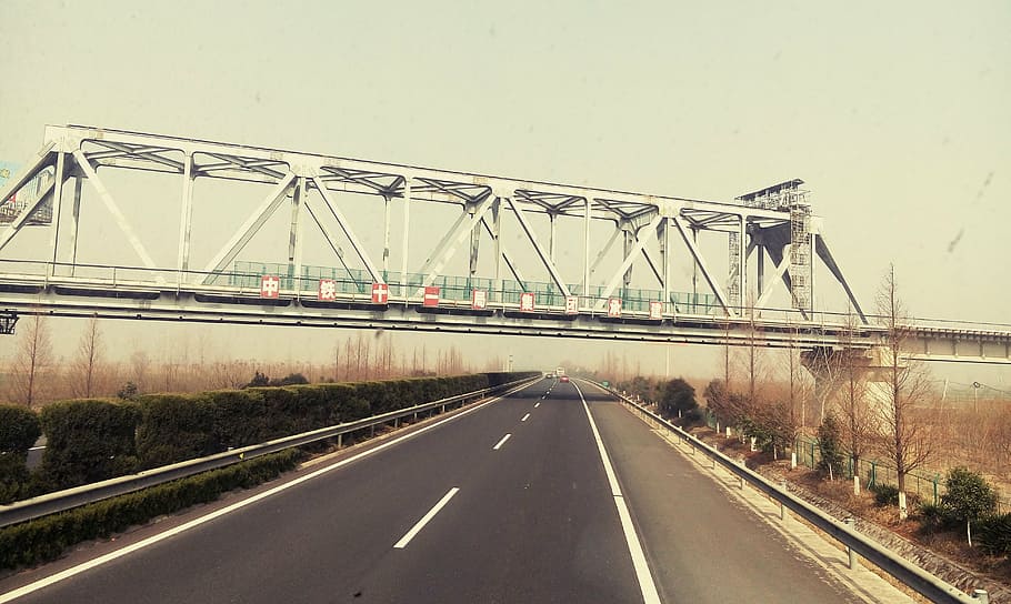 highway, bridge, high speed, traffic, transportation, bridge - Man Made Structure HD wallpaper