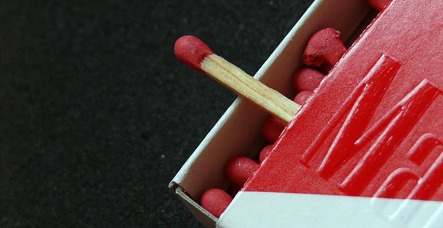 matches, fire, kindle, burn, flame, box, sticks, matchbox, light HD wallpaper