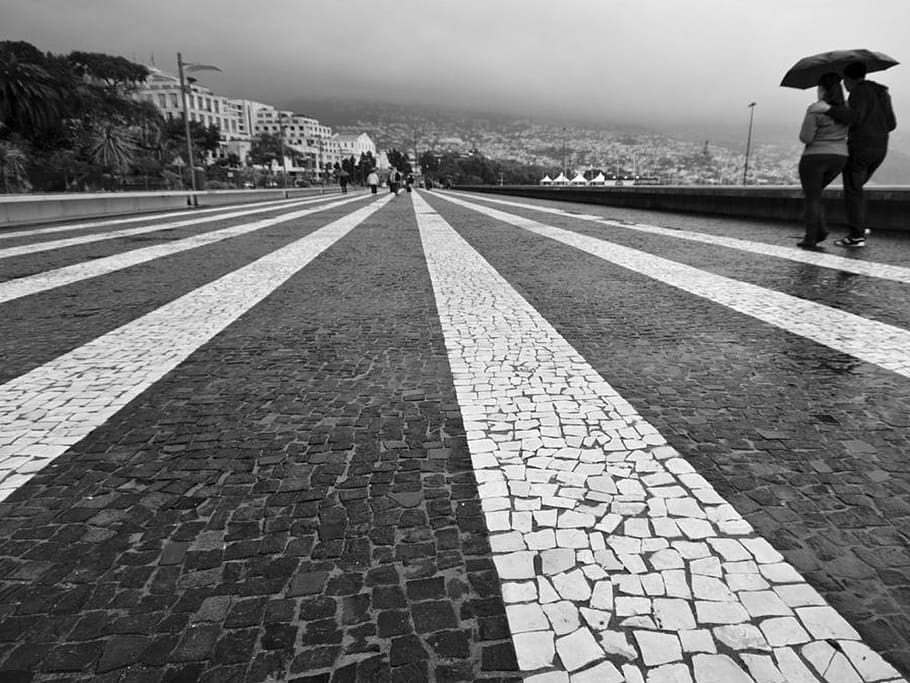 funchal, cr7, museum, city, real people, street, day, architecture, HD wallpaper