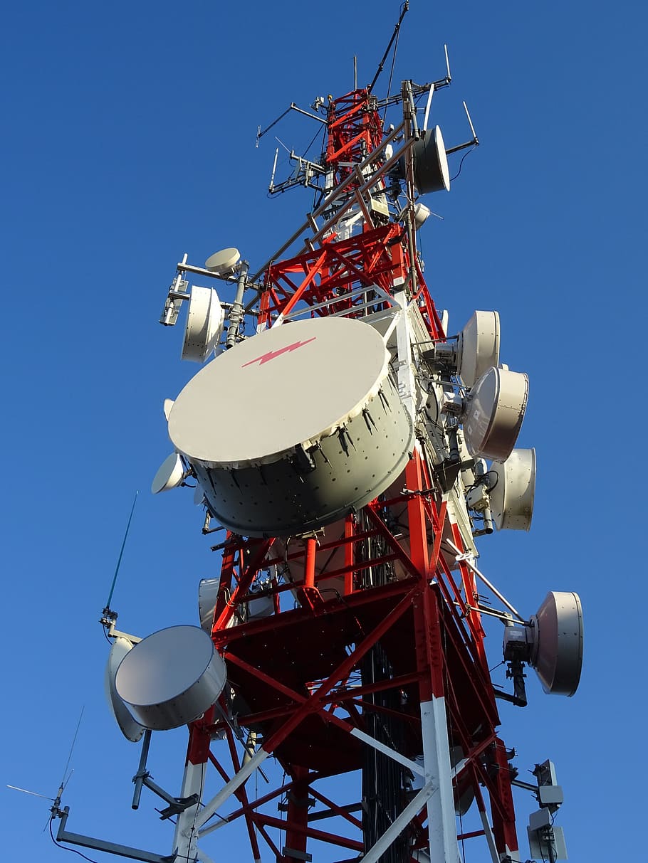 Antenna, Telecommunications, technology, transmitter, mobile, HD wallpaper