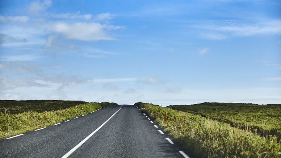 go, far, party, road, sky, direction, landscape, the way forward