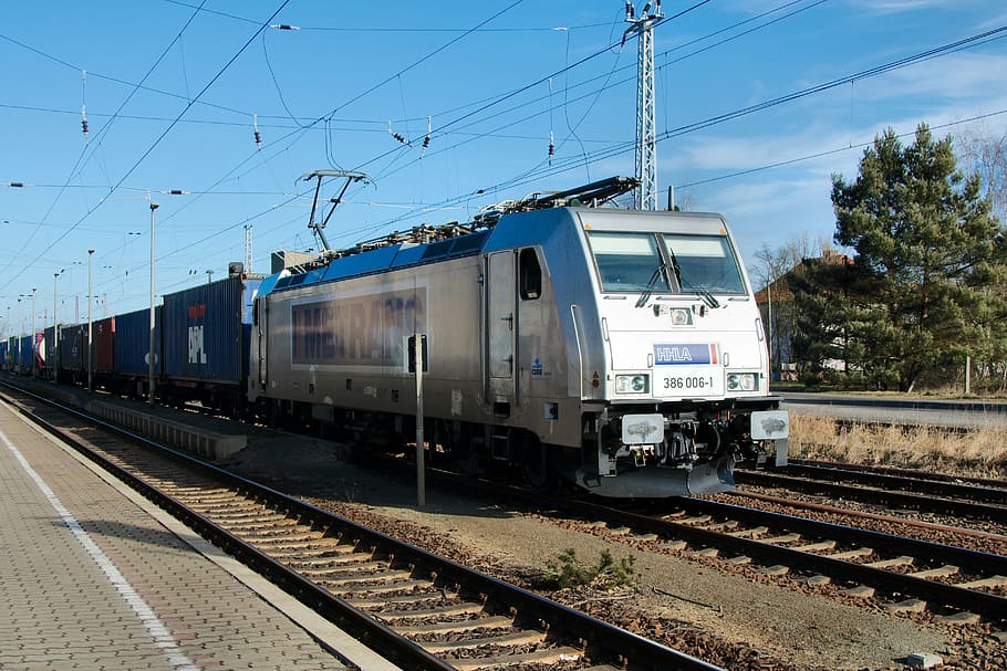 freight train, seemed, gleise, rail traffic, railroad track HD wallpaper