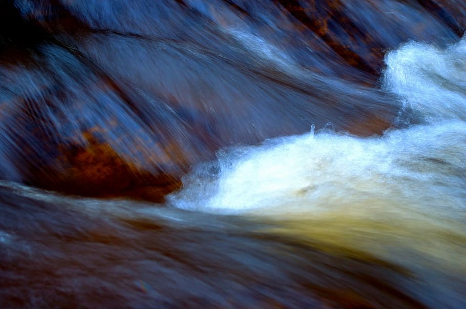 water, current, background, element, nature, macro, life, waterfall HD wallpaper
