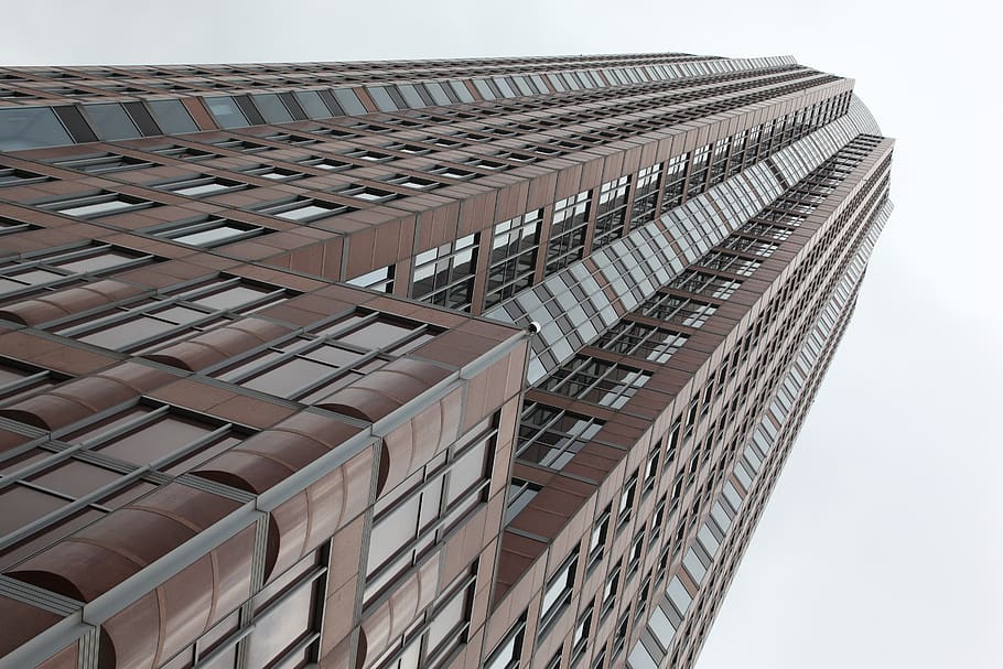 architecture, skyscraper, frankfurt, building exterior, built structure HD wallpaper