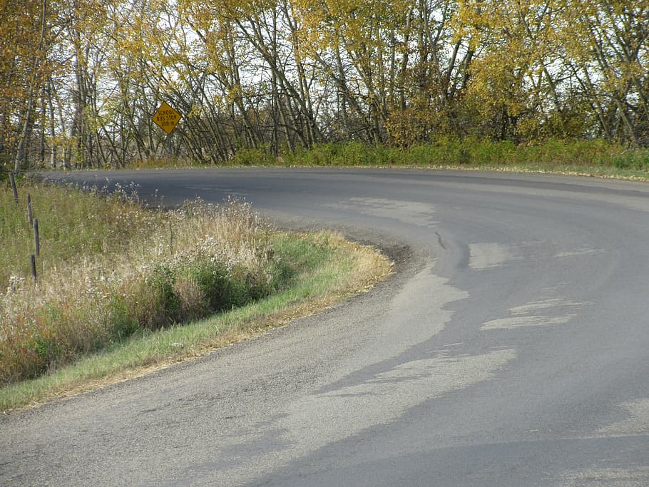 driving, road, bend, car, travel, trip, landscape, dom, vacation HD wallpaper