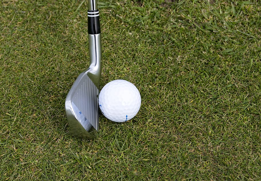 grass, sport, club, activity, course, golf, golf ball, golf club HD wallpaper