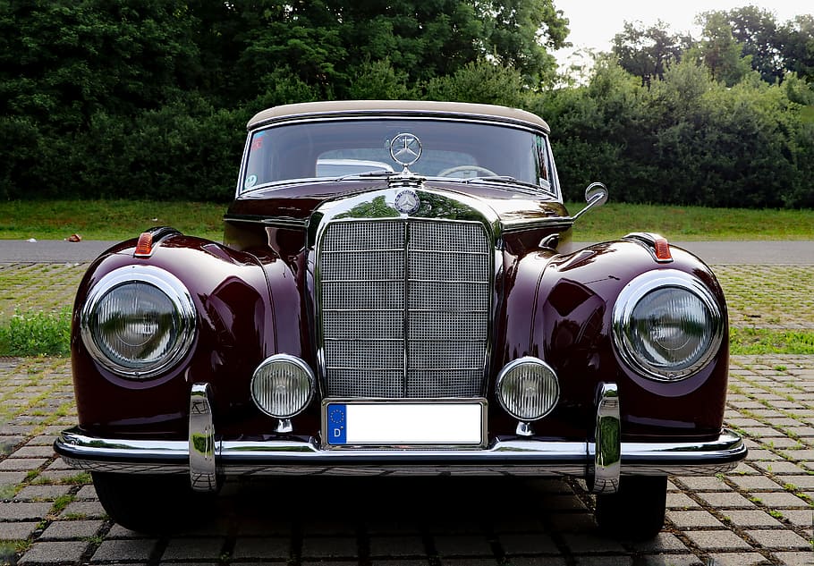 Auto, Oldtimer, Mercedes, Classic, automotive, vehicle, daimler HD wallpaper