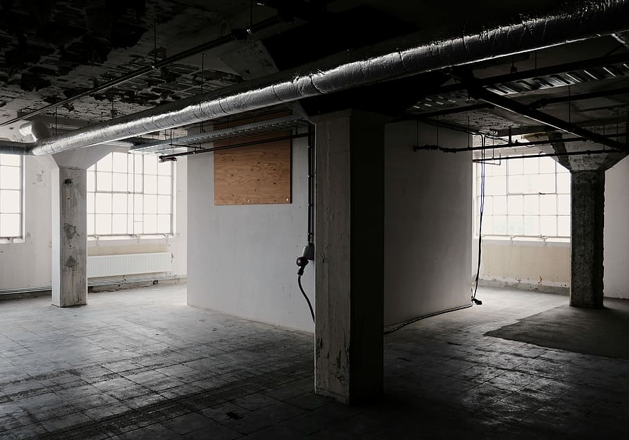 Space., photo of empty room, building, architecture, window, warehouse HD wallpaper