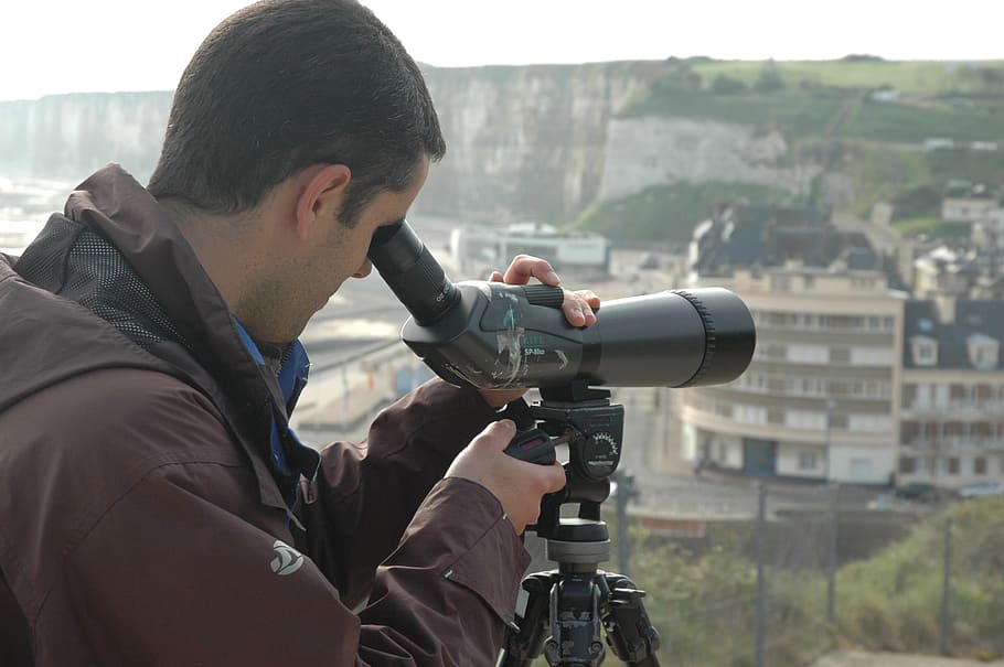 observation, observe, sunglasses, optical, telescope, nature HD wallpaper