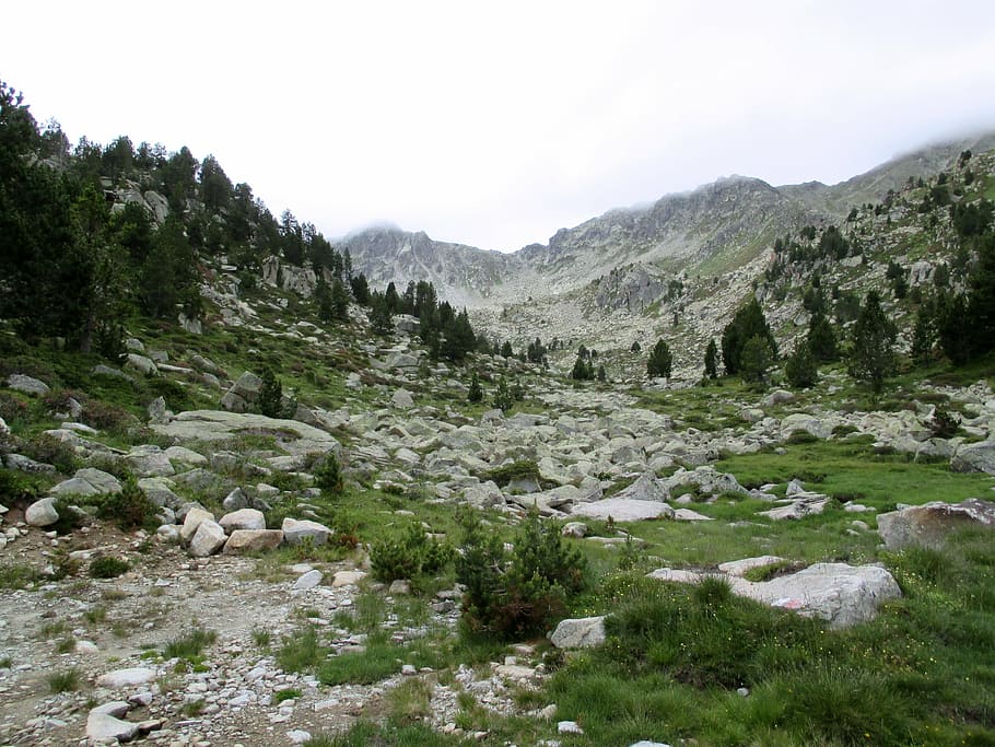 andorra, mountains, summer, beauty in nature, scenics - nature HD wallpaper