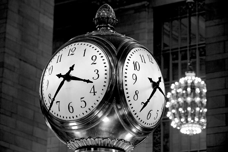 station clock, grand central station, macro, time, clock face HD wallpaper