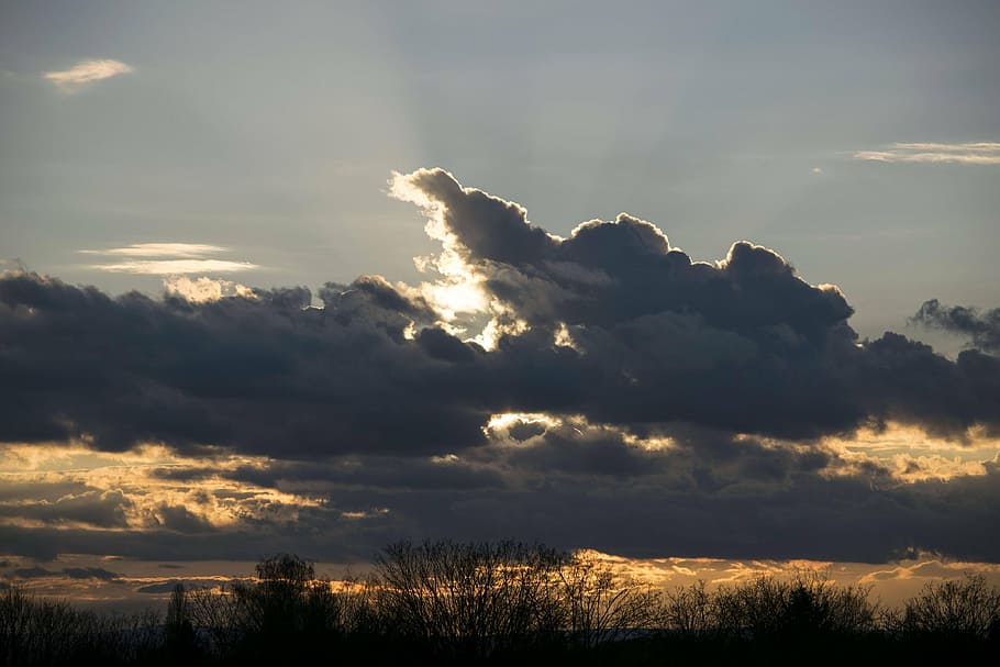clouds, sky, cloudscape, atmosphere, sky clouds, sunlight, environment HD wallpaper