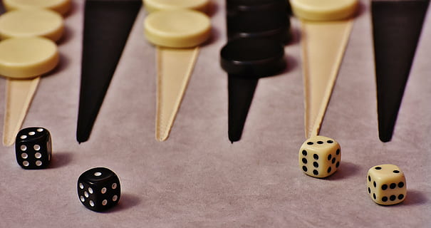 backgammon, play, board game, games suitcase, game board, cube HD wallpaper