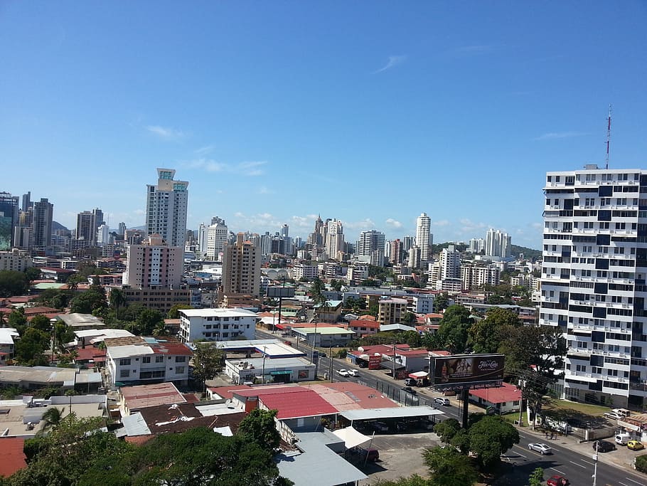city, panoramic, urban, construction, building, building exterior HD wallpaper
