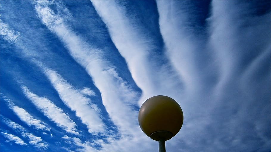 clouds, sky, landscape, nature, blue, outdoors, cloud - sky HD wallpaper