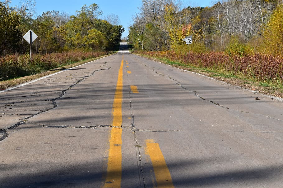 Road, Fall, Landscape, Nature, Autumn, scenic, travel, trip HD wallpaper