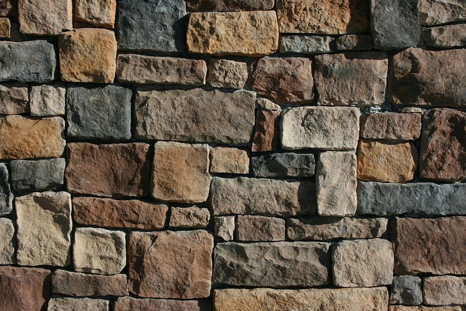 stone, wall, brick, texture, rough, concrete, construction HD wallpaper