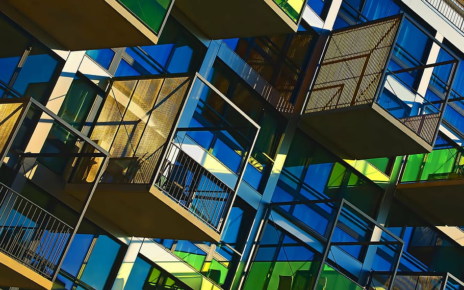 close-up photo of high-rise building at daytime, architecture HD wallpaper