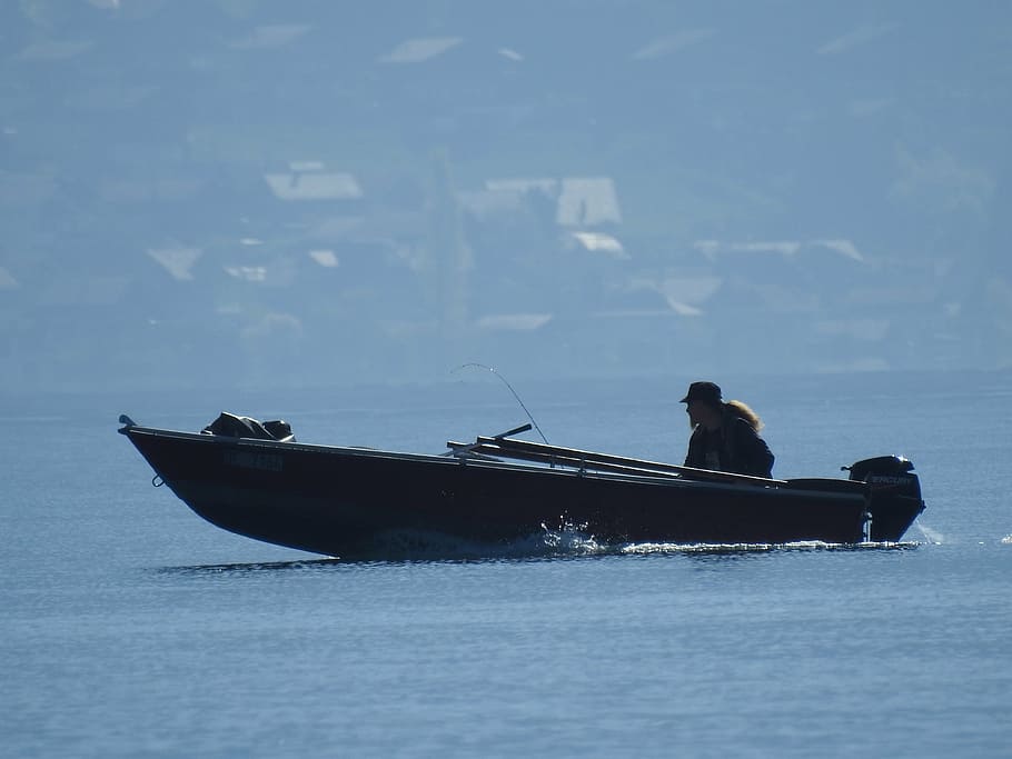fischer, lake thun, spring, boot, mode of transportation, nautical vessel HD wallpaper
