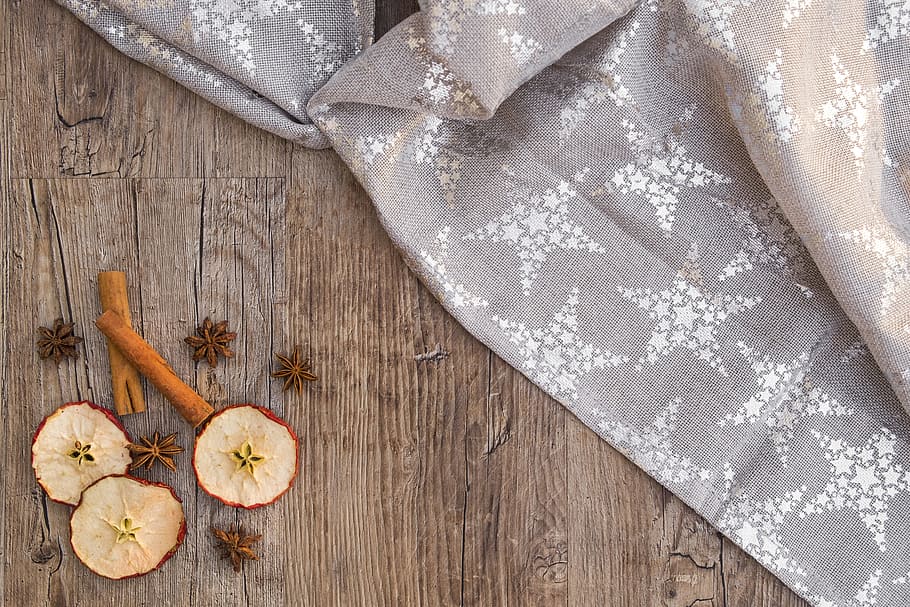 christmas, advent, apple, cinnamon, cinnamon sticks, anise HD wallpaper