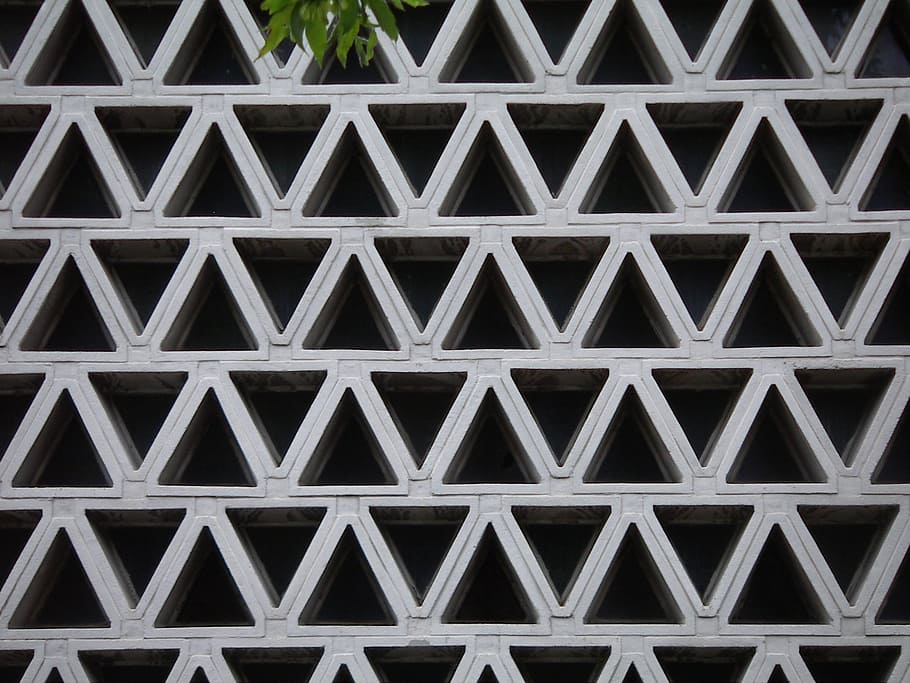 geometric pattern, architectural detail, design, texture, wall HD wallpaper