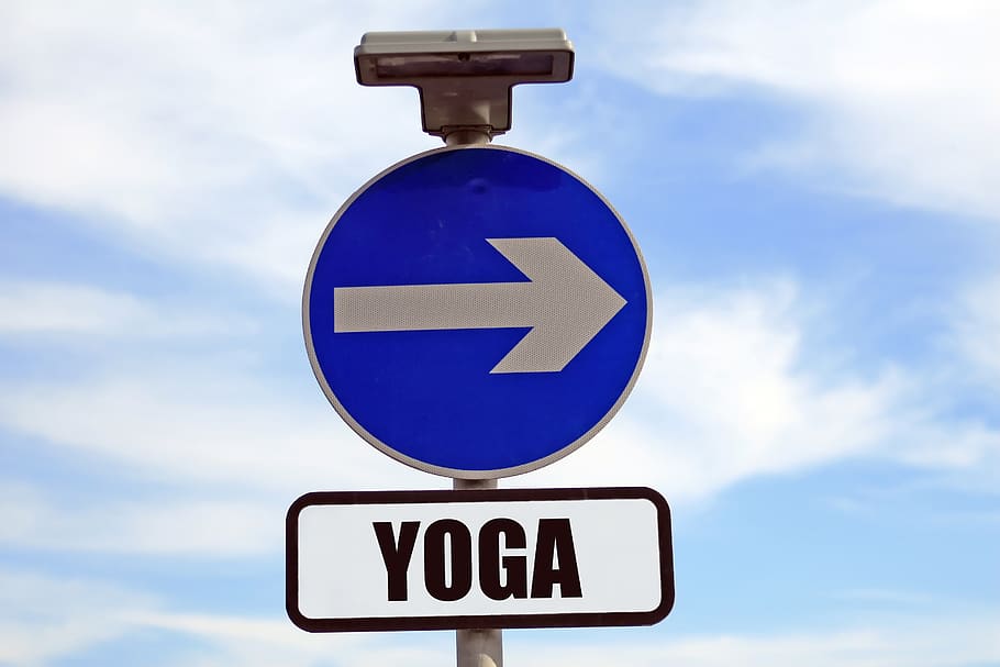 blue, clouds, look, sign, sky, stop, symbol, meditate, meditation HD wallpaper