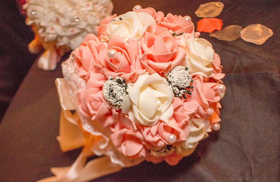 wedding, decoration, flower, gift, rose, flowering plant, celebration HD wallpaper