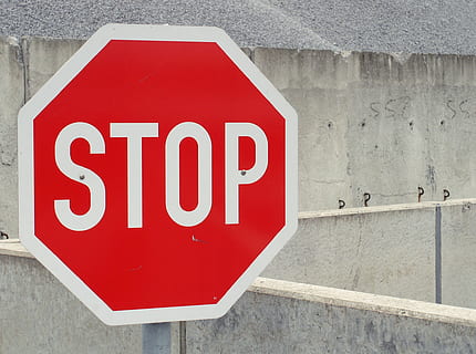 Stop signage, shield, warning, street sign, attention, road sign HD wallpaper