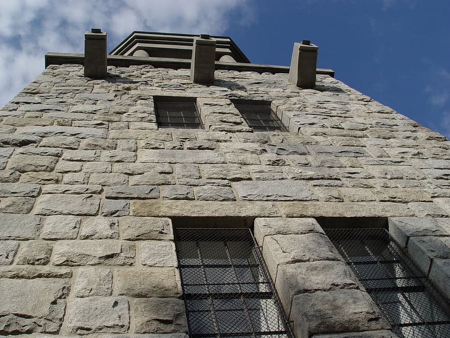 lookout, stone construction, monument, built structure, architecture HD wallpaper