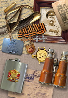 veteran army collections, history, composition, honors, binoculars HD wallpaper