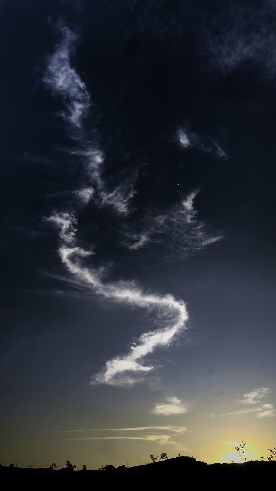 clouds, day, sky, horizon, rain, cloud - sky, scenics - nature HD wallpaper