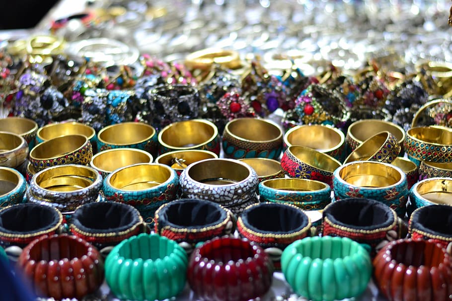 bangles, accessories, style, jewelry, glamour, color, colorful HD wallpaper