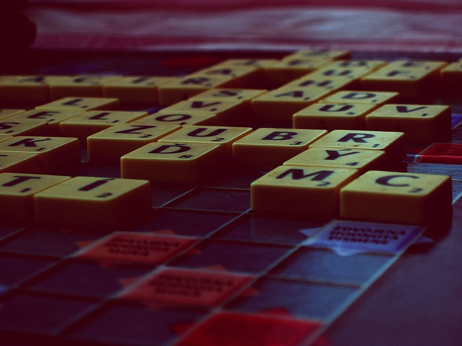 letters, board, macro, game, alphabet, company, communication HD wallpaper