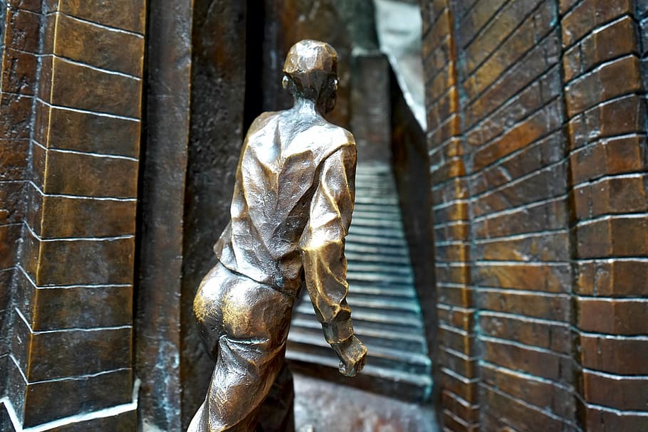 art, sculpture, aged, thought, statue, old, head, antique, monument HD wallpaper