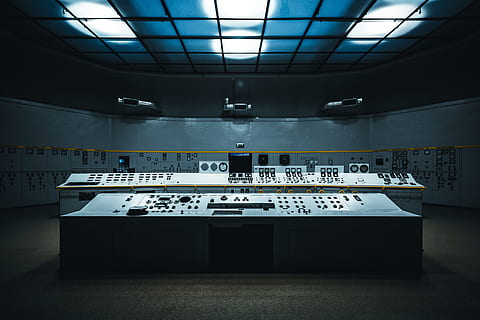 white control panel on room, building, controls, indoors, illuminated HD wallpaper