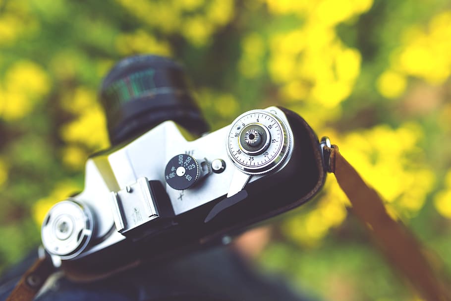 camera, vintage, old, shutterspeed, photography, photographer HD wallpaper