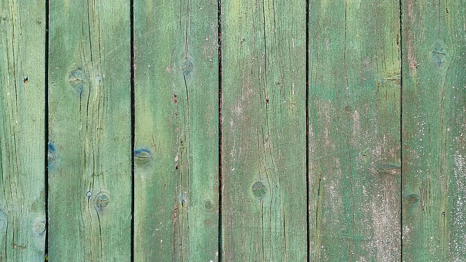 green wooden board, background, texture, structure, wooden slat, HD wallpaper