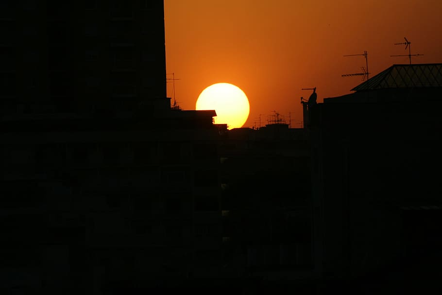 sun, sunset, sun sunset, sunset sun, sunsets, palaces, architecture HD wallpaper