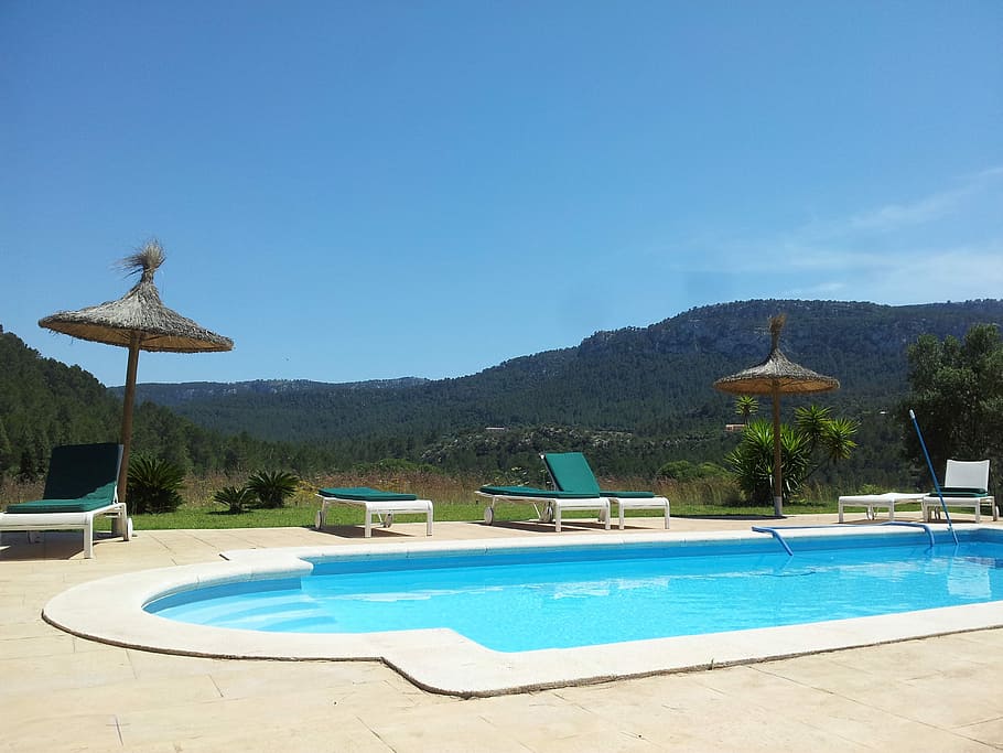 Pool, Sun, Holiday, Swim, Water, summer, swimming pool, recovery HD wallpaper