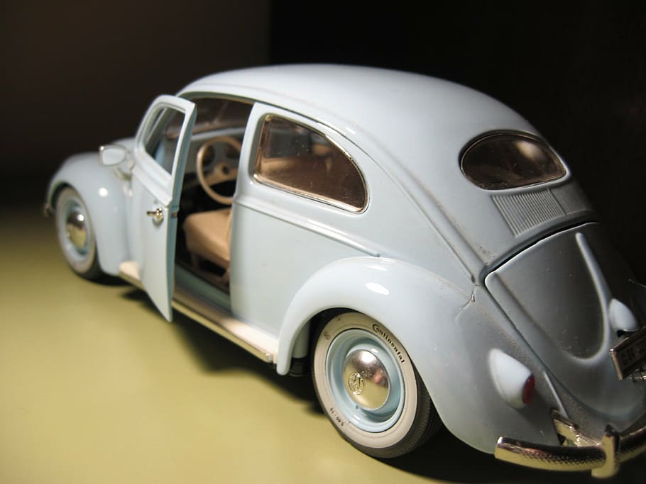 fusca, miniature, volkswagen, mode of transportation, car, motor vehicle HD wallpaper