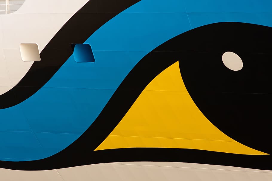 aida, eye, bug, cruise ship, holiday, cruiser, ship travel HD wallpaper