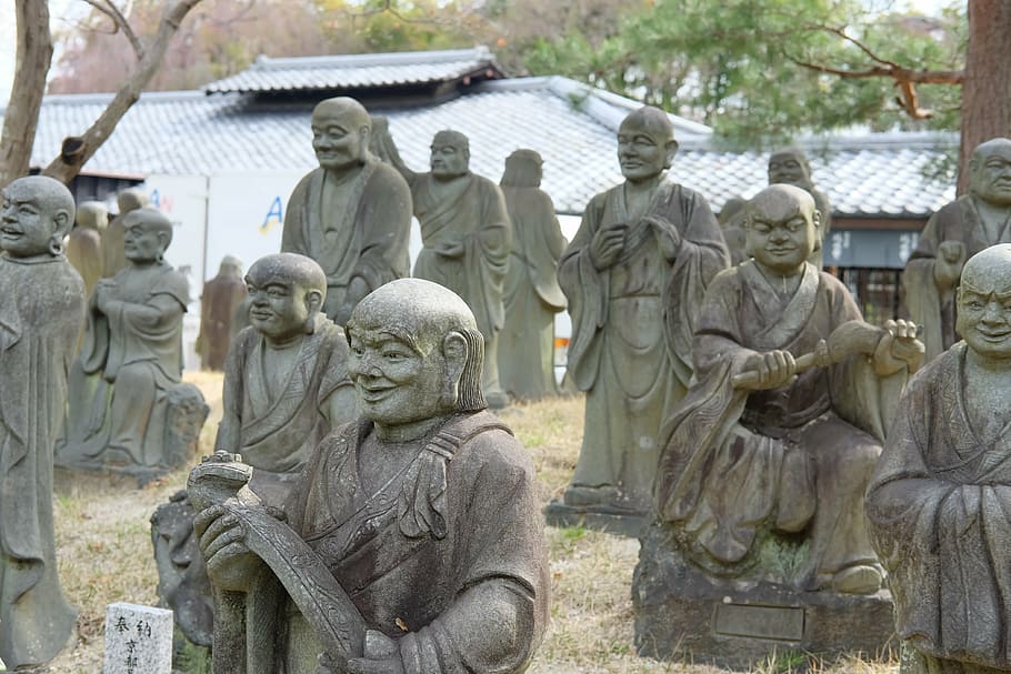 art, people, japan, art and craft, sculpture, statue, representation HD wallpaper
