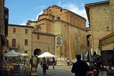 panicale, perugia, borgo, middle ages, medieval village, umbria HD wallpaper