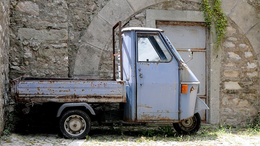 Italy, Auto, Oldtimer, transportation, no people, stationary HD wallpaper