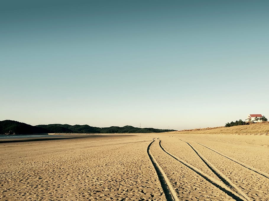 sea, sandy, gil, beach, home, autumn, sky, travel, desert, road HD wallpaper