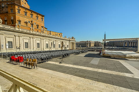 rome, piazza, saint, peters, st peters, square, vatican, city HD wallpaper