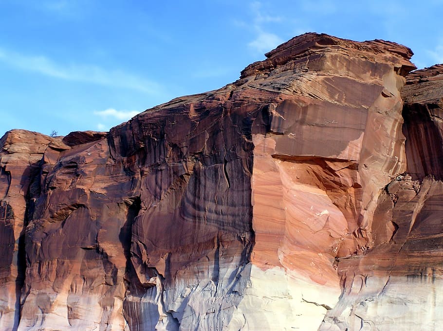 utah, mountains, sky, clouds, nature, outside, rock, rock formation HD wallpaper