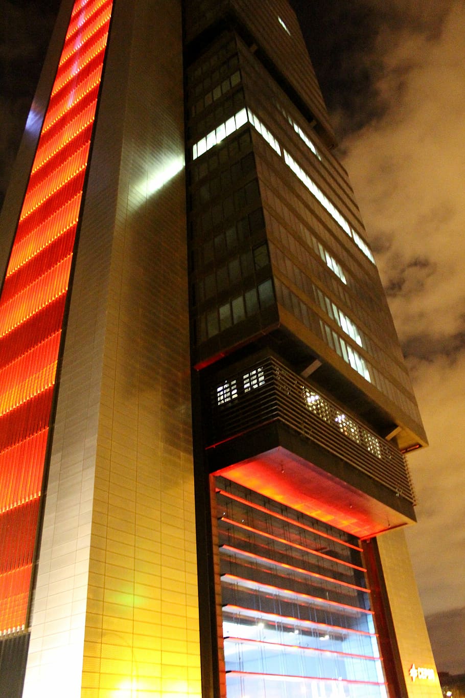 Architecture, Modern, Torres, buinding, madrid, low angle view HD wallpaper