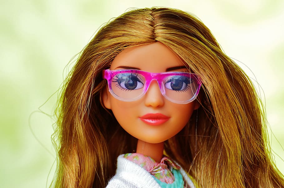 Doll, Pretty, Face, Eyes, Beauty, Hair, girl, play, children toys HD wallpaper